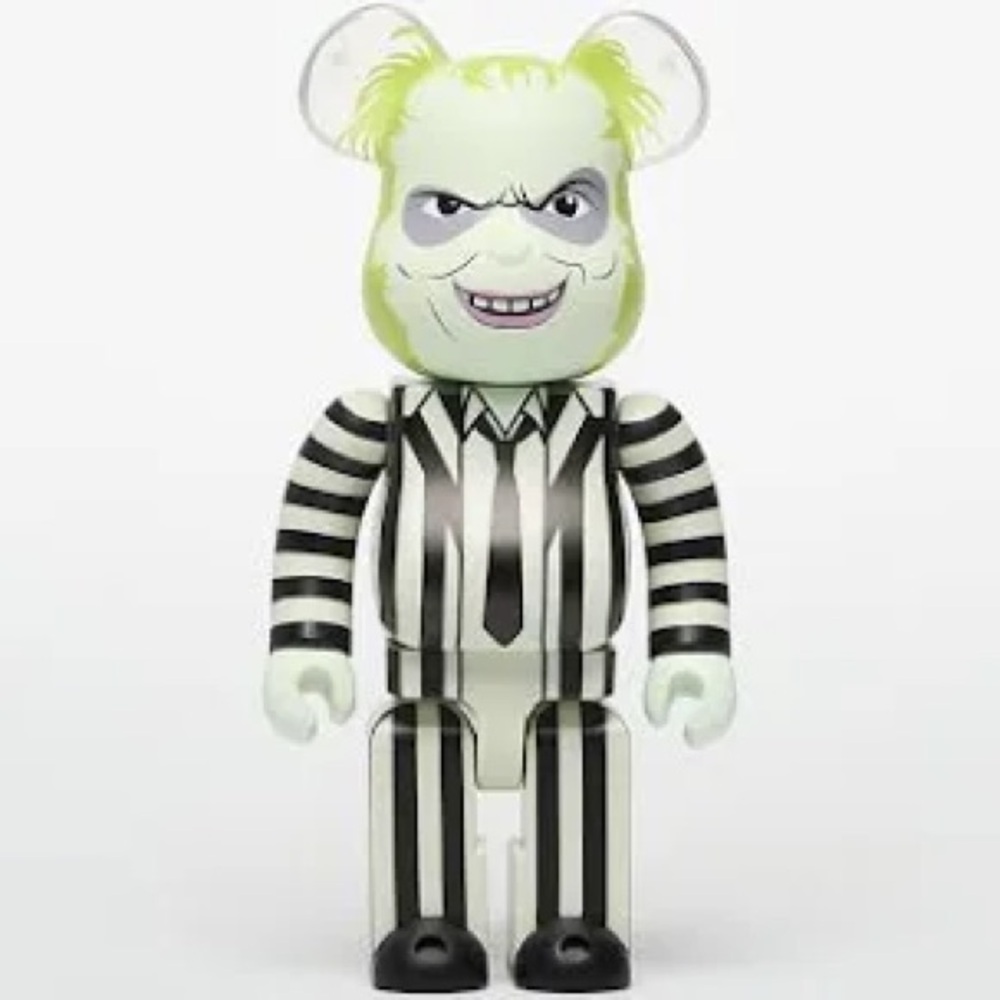 Medicom Bearbrick Figure Series 42 Beetlejuice Character New Box and Card
